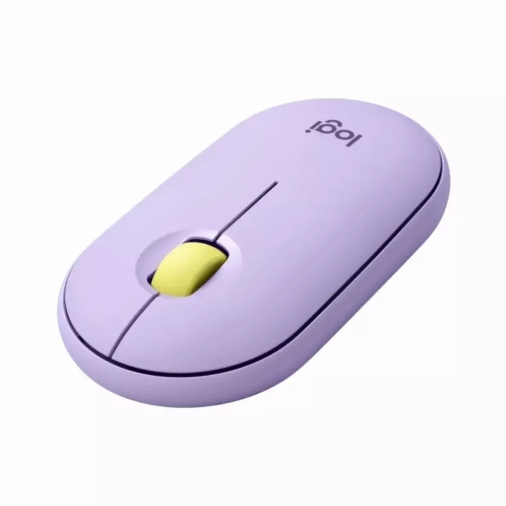 Мишка Logitech Pebble M350 Wireless Mouse Lavender Lemonade - 910-006752