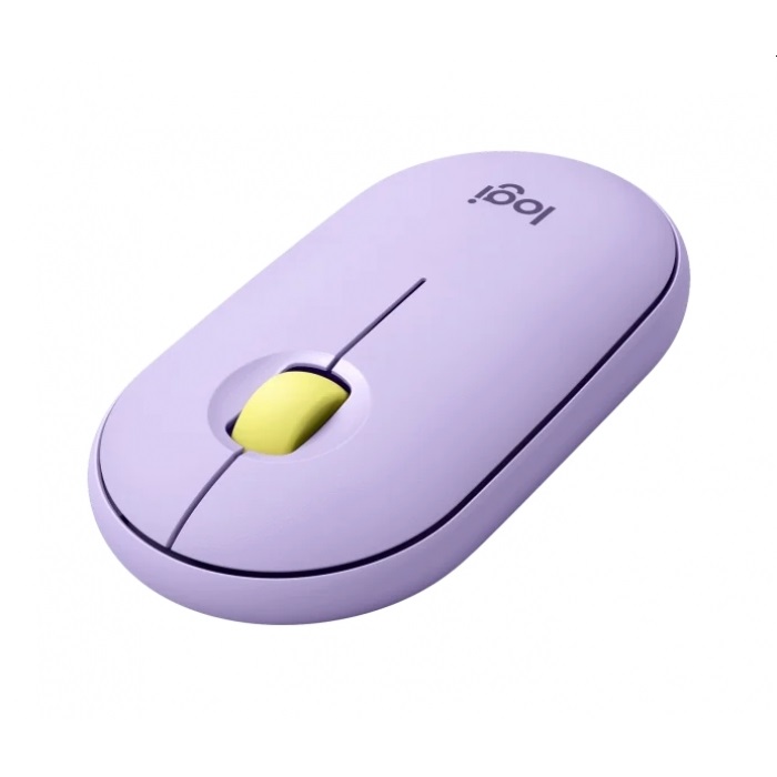 Мишка Logitech Pebble M350 Wireless Mouse Lavender Lemonade - 910-006752