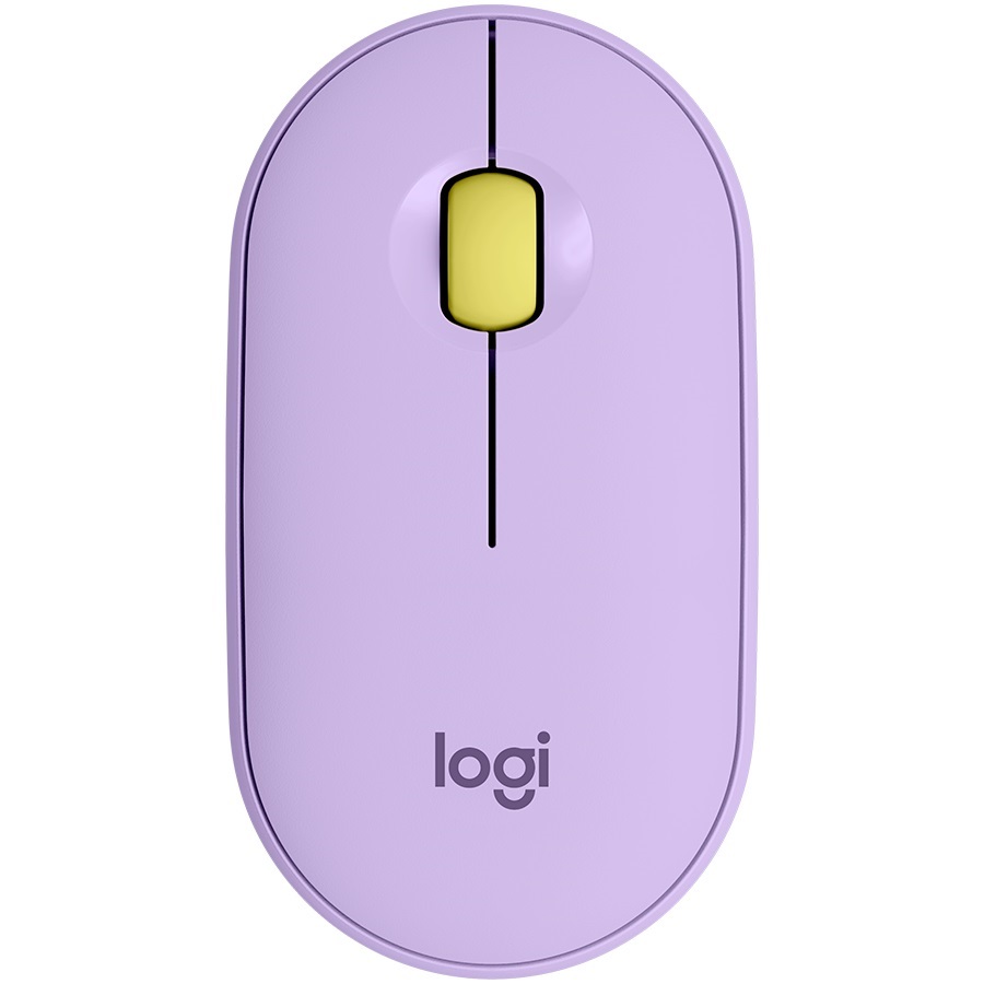 Мишка Logitech Pebble M350 Wireless Mouse Lavender Lemonade - 910-006752