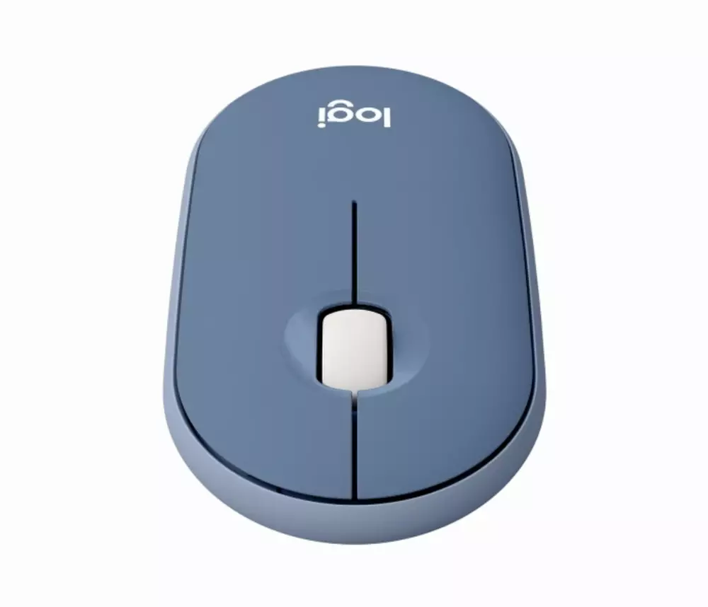 Мишка Logitech Pebble M350 Wireless Mouse Blueberry - 910-006753