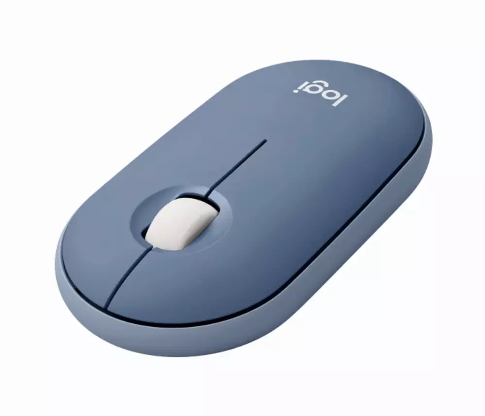 Мишка Logitech Pebble M350 Wireless Mouse Blueberry - 910-006753