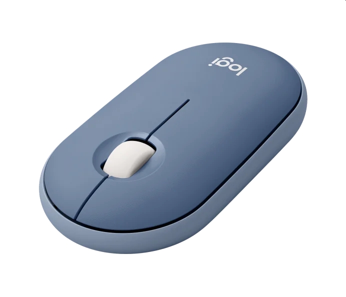 Мишка Logitech Pebble M350 Wireless Mouse Blueberry - 910-006753