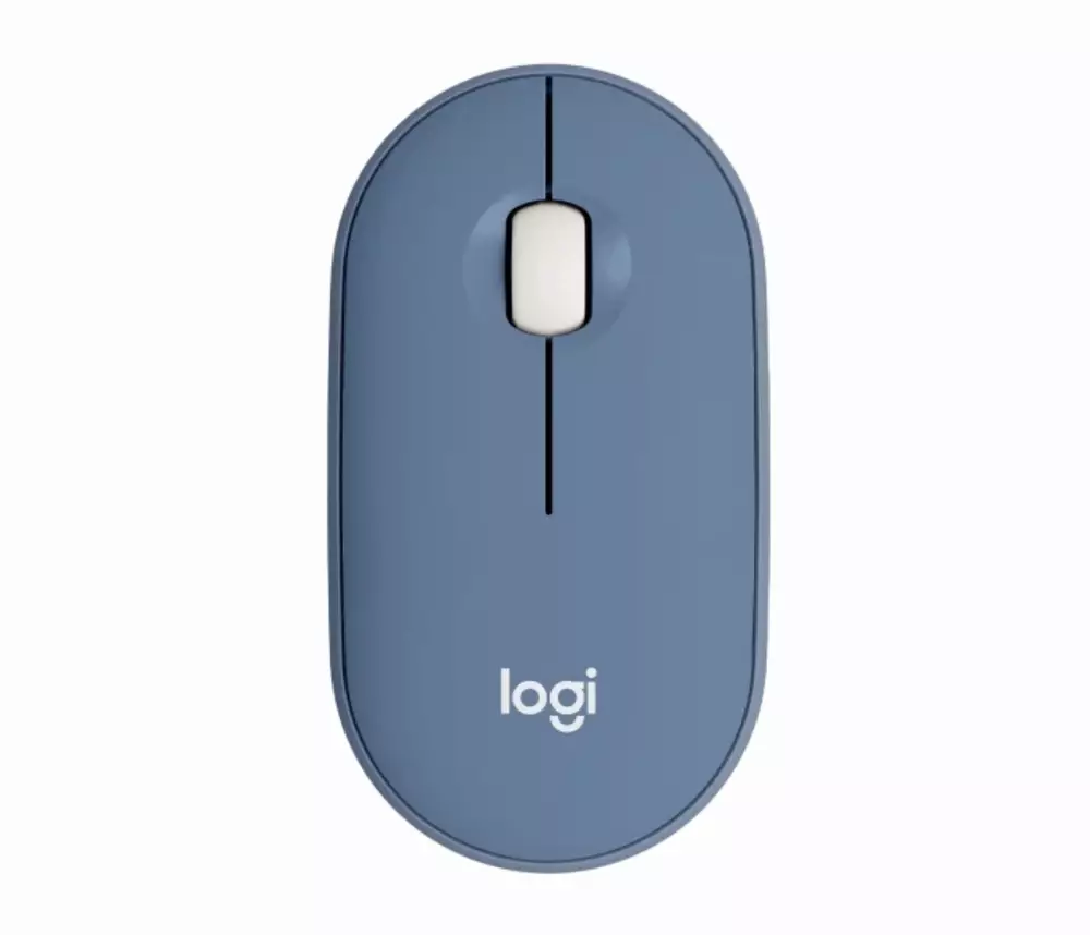 Мишка Logitech Pebble M350 Wireless Mouse Blueberry - 910-006753