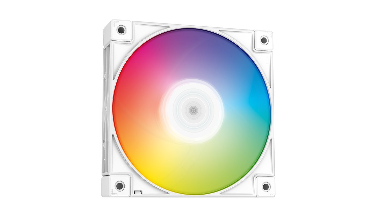 Комплект вентиляторов DeepCool FC120 White ARGB Fan Pack 3-in-1 3x120mm