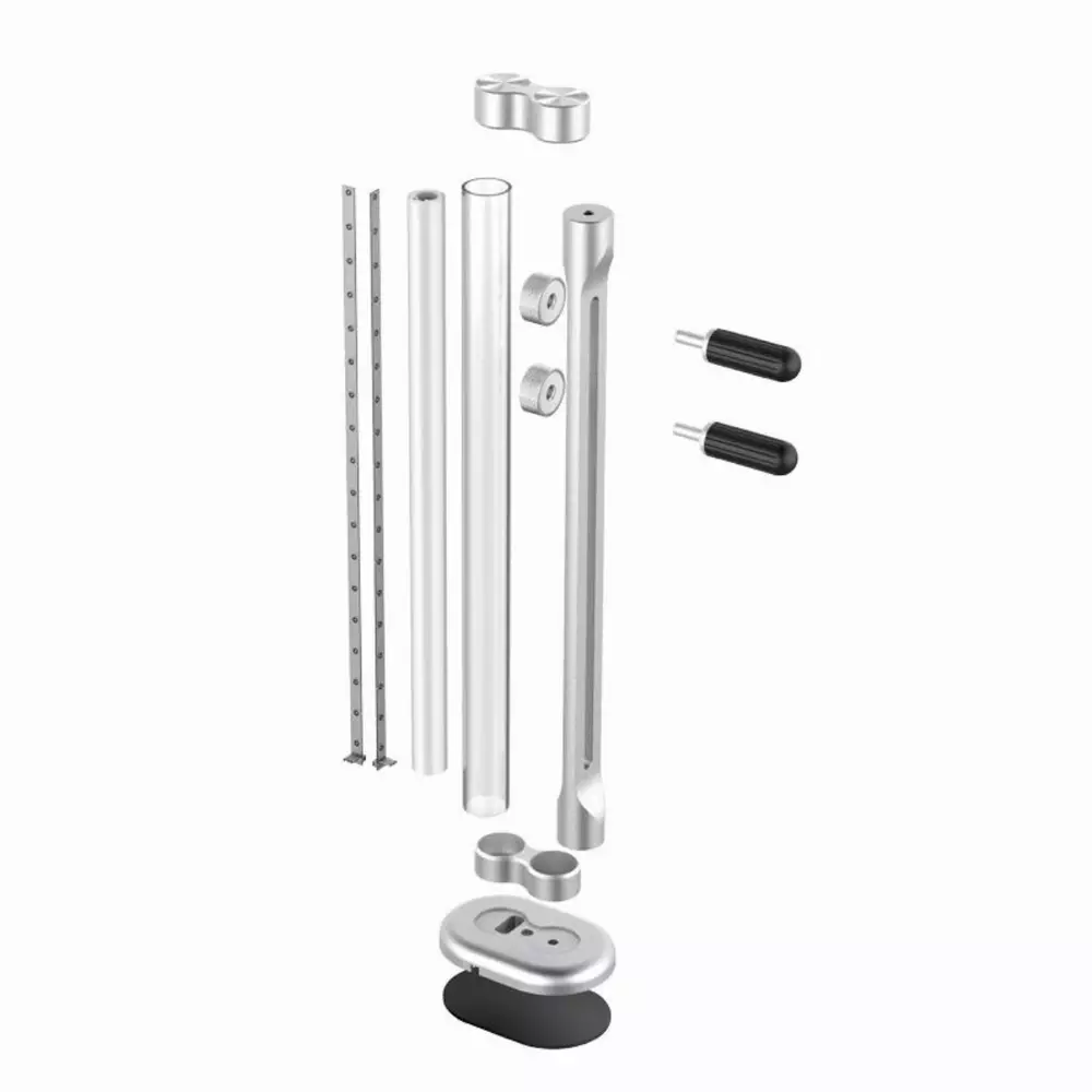 Държач за видео карта Jonsbo VC-30 RGB GPU bracket - сив