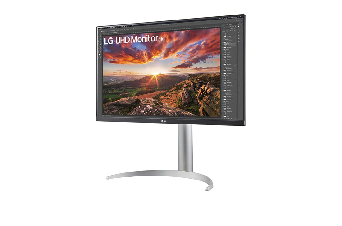 Монитор LG 27UP850N-W 27", IPS, 4K UHD 3840x2160, 60Hz, 5ms, HDR, USB Type-C