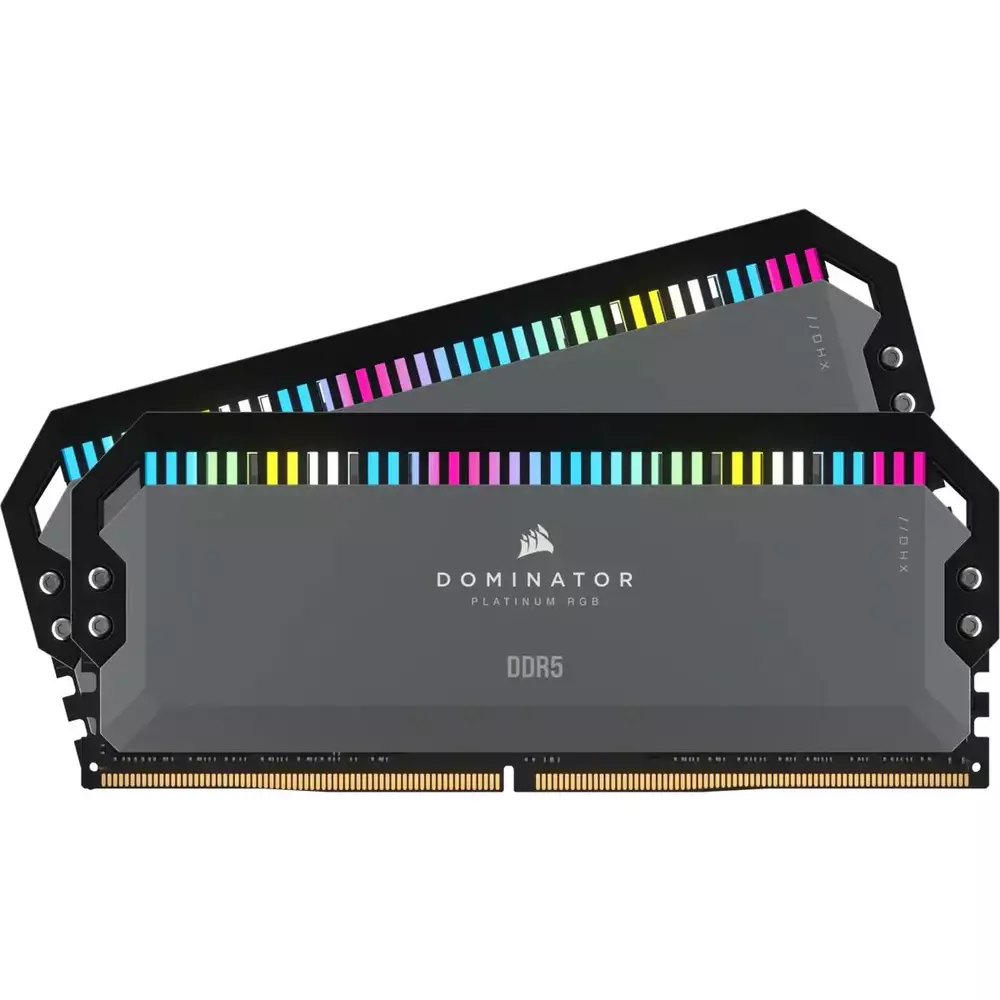 Памет Corsair Dominator Platinum RGB Black 32GB (2x16GB) DDR5 6000MHz CL36 AMD EXPO - CMT32GX5M2D6000Z36