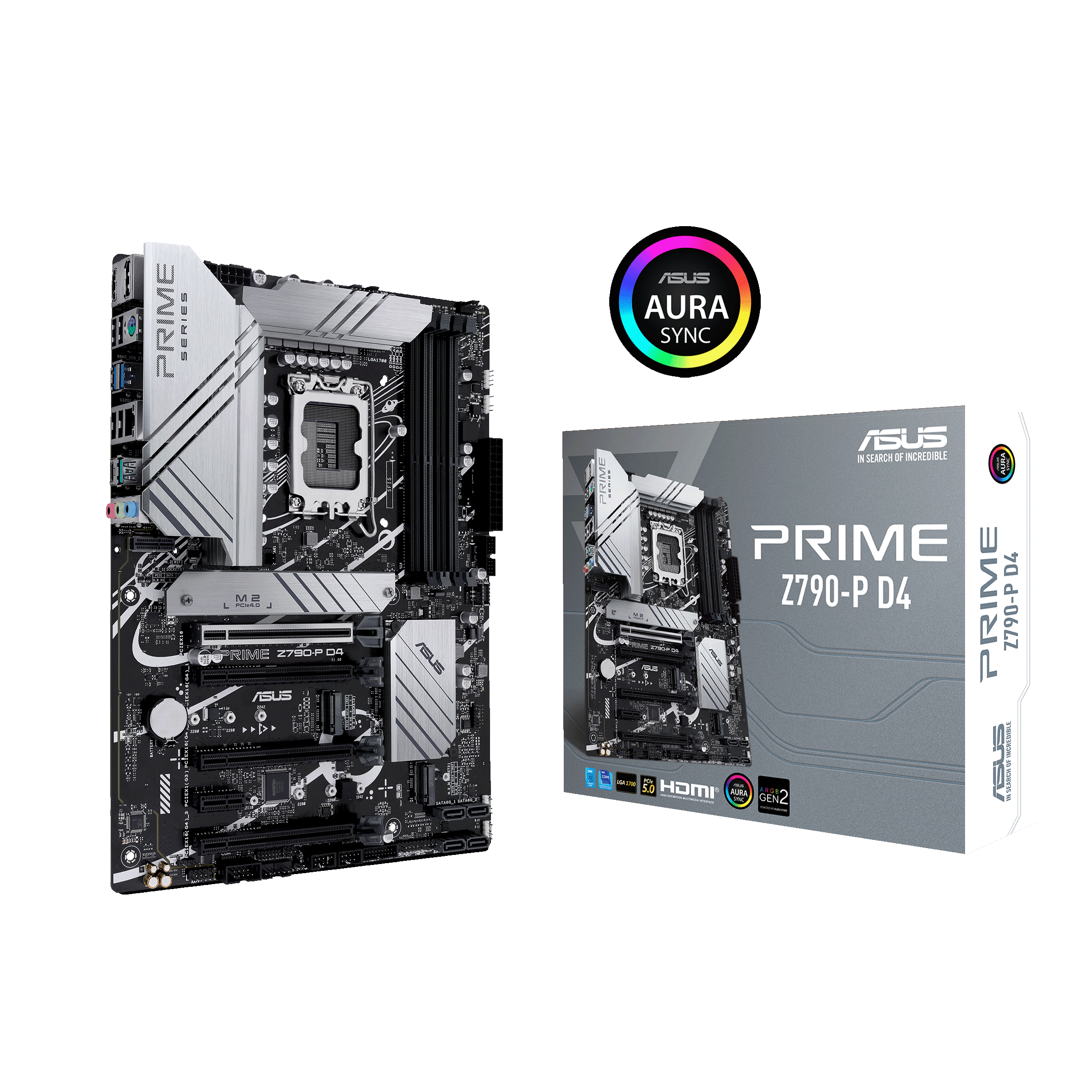 Дънна платка ASUS PRIME Z790-P D4 LGA 1700 DDR4