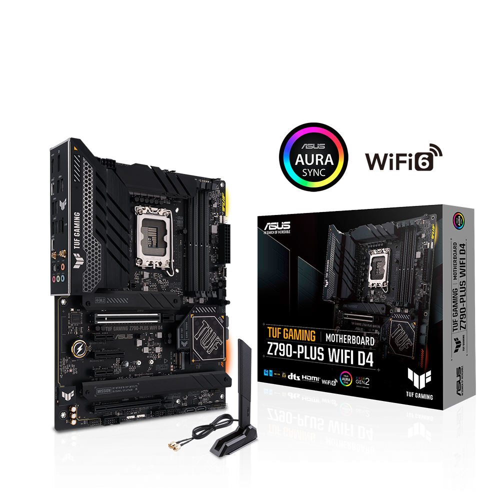 Дънна платка ASUS TUF GAMING Z790-PLUS WIFI D4 LGA1700 DDR4