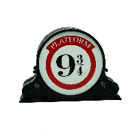 Лампа ABYSTYLE HARRY POTTER Lamp Platform 9 3/4, LED, Черен