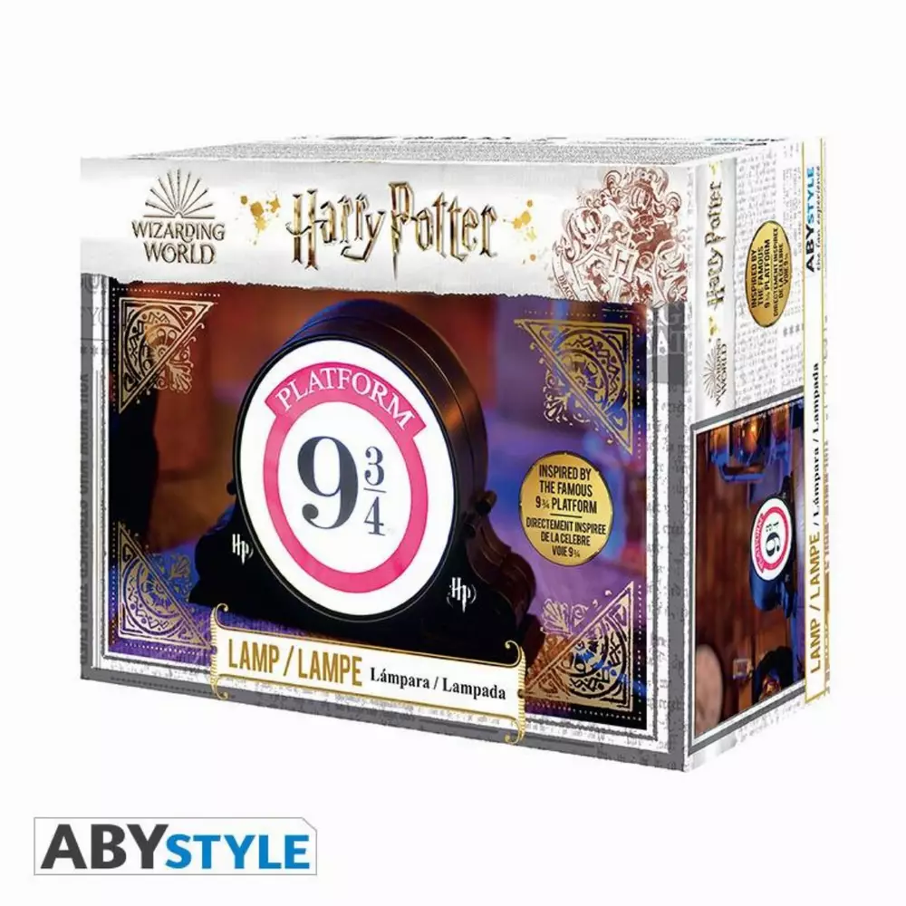 Лампа ABYSTYLE HARRY POTTER Lamp Platform 9 3/4, LED, Черен
