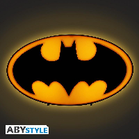 Лампа ABYSTYLE DC COMICS Lamp Batman logo, LED, Черен