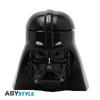 Чаша ABYSTYLE STAR WARS 3D Mug Vader, Черен