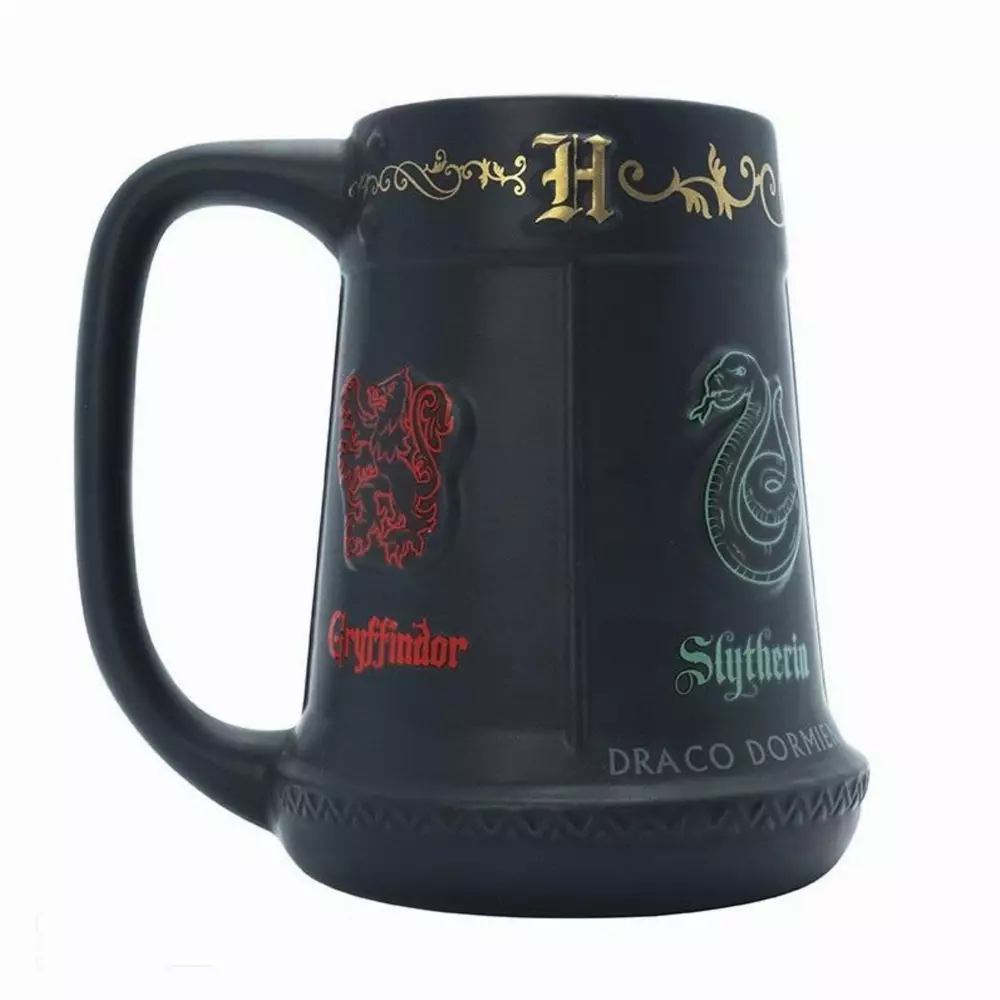 Чаша ABYSTYLE HARRY POTTER 3D Four Houses, Черен
