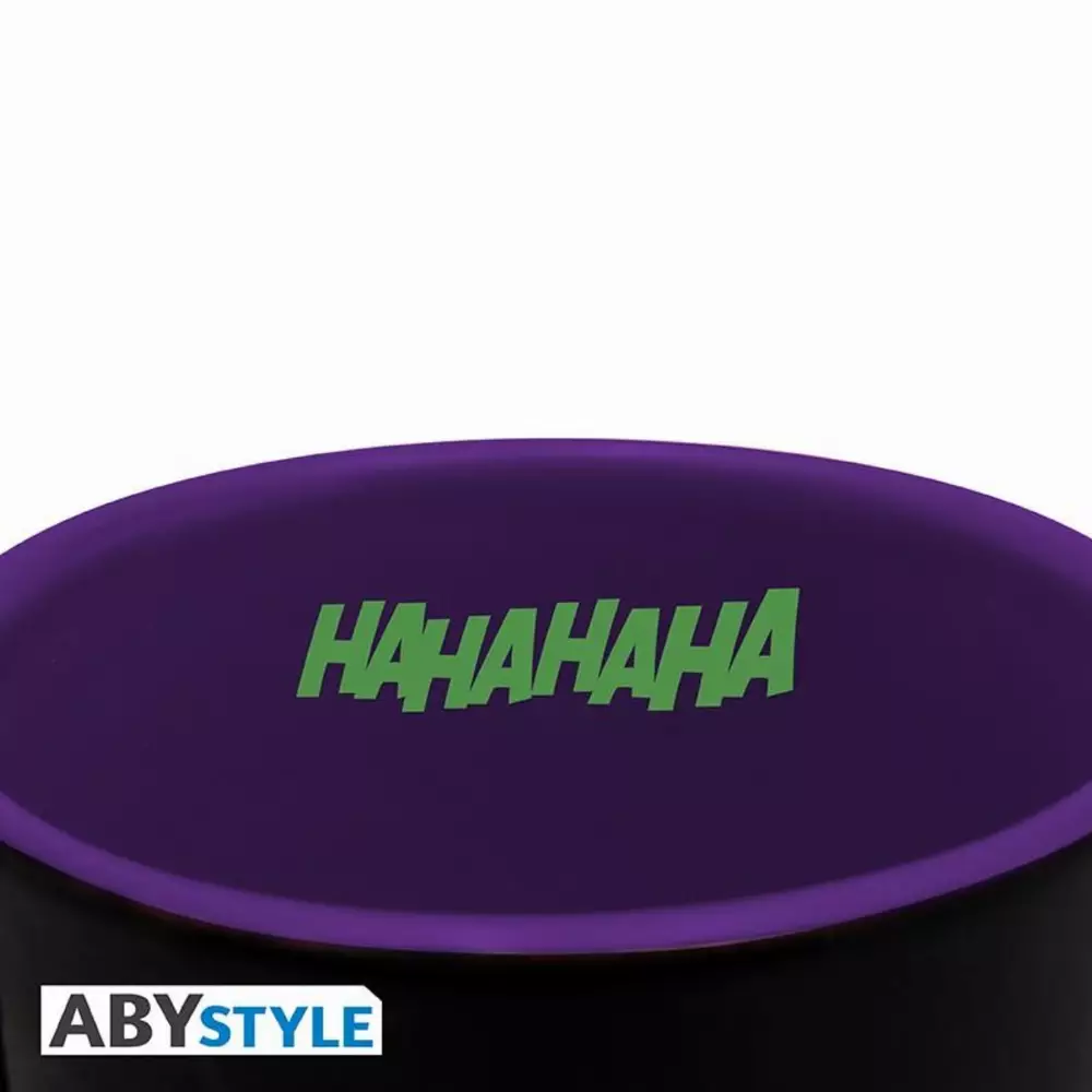 Чаша ABYSTYLE DC COMICS Joker, King size, Черен