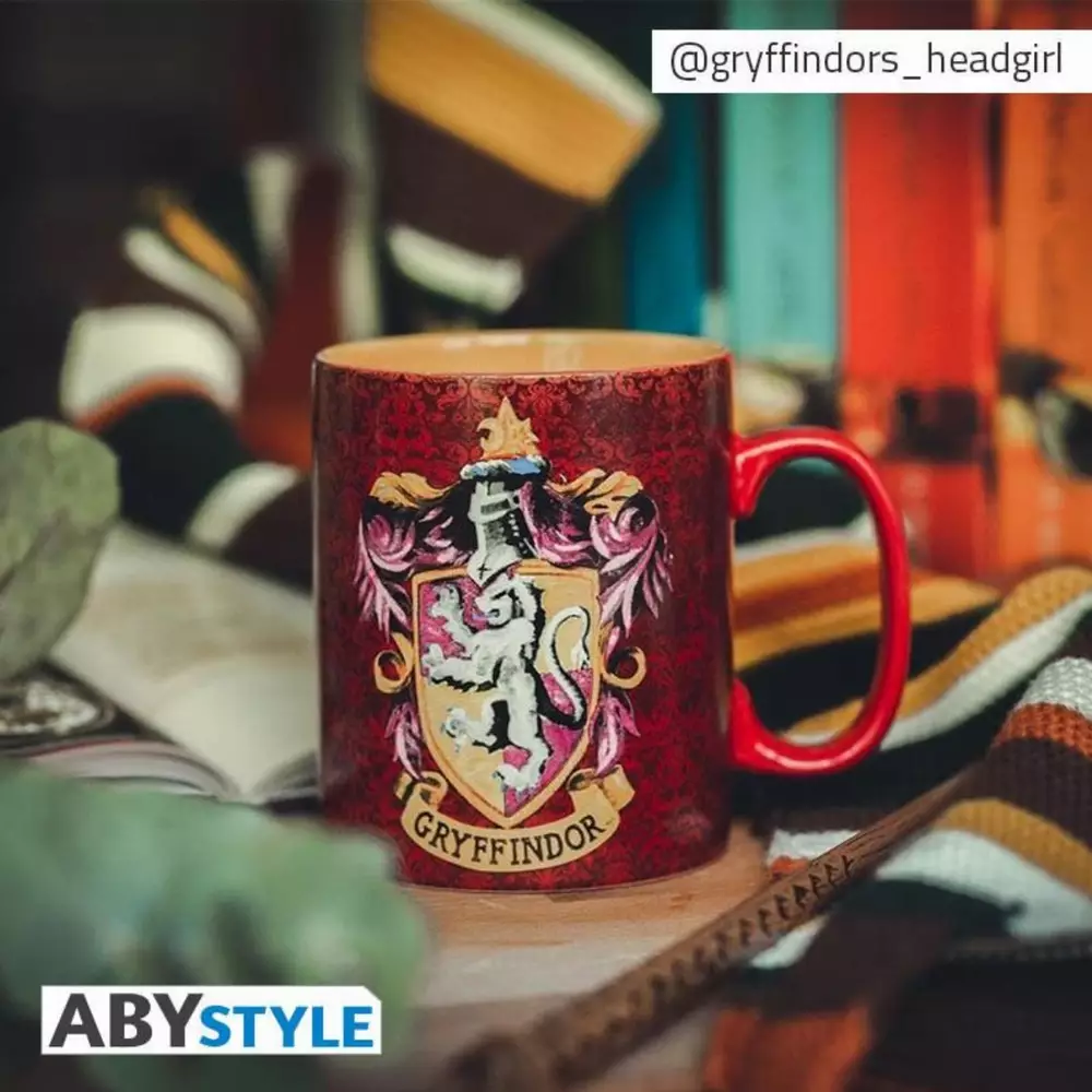Чаша ABYSTYLE HARRY POTTER Gryffindor, King size, Кафяв