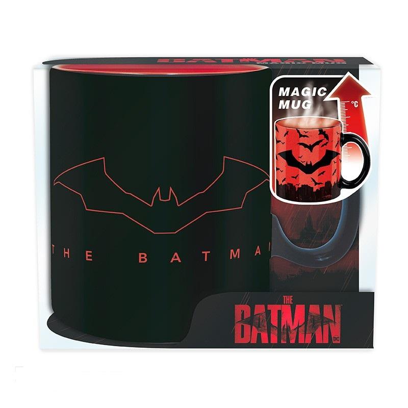 Чаша ABYSTYLE DC COMICS Mug Heat Change The Batman, Сменящ се цвят, King size, Черен