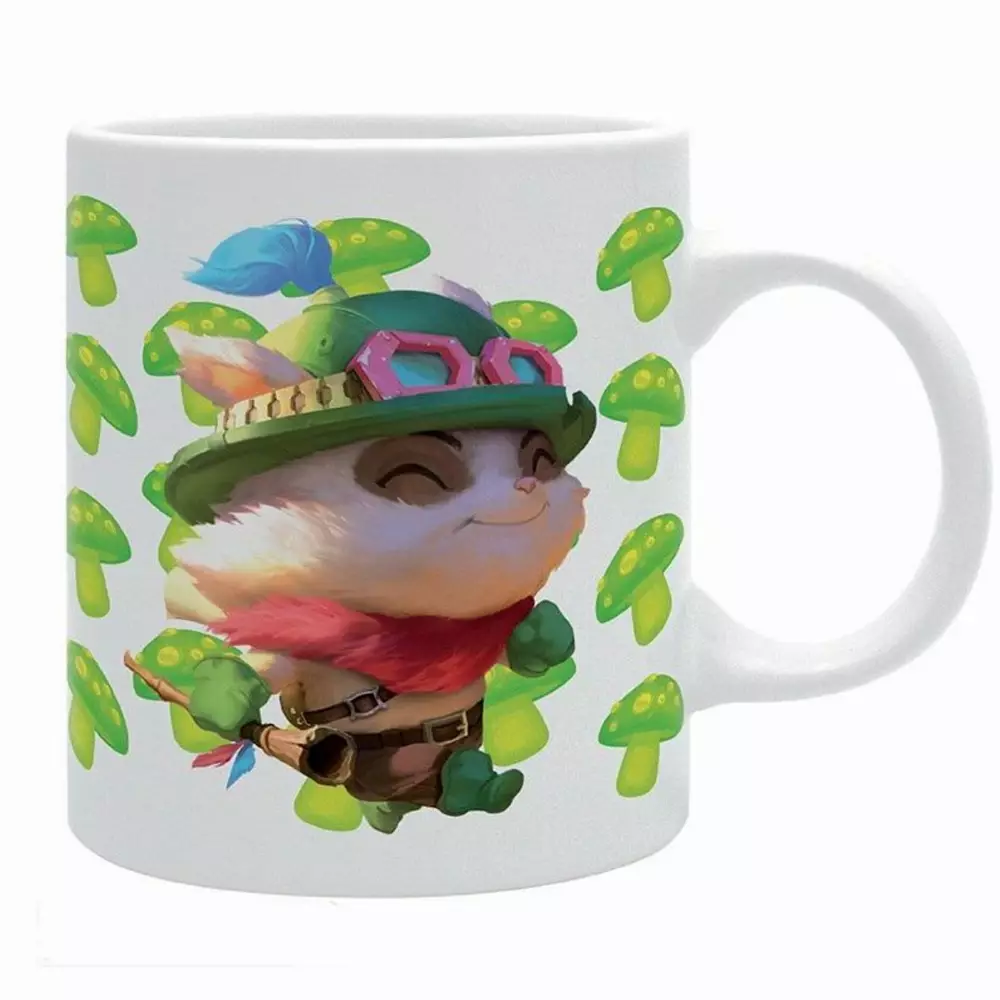 Чаша ABYSTYLE LEAGUE OF LEGENDS Captain Teemo on duty, Бял