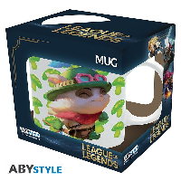Чаша ABYSTYLE LEAGUE OF LEGENDS Captain Teemo on duty, Бял