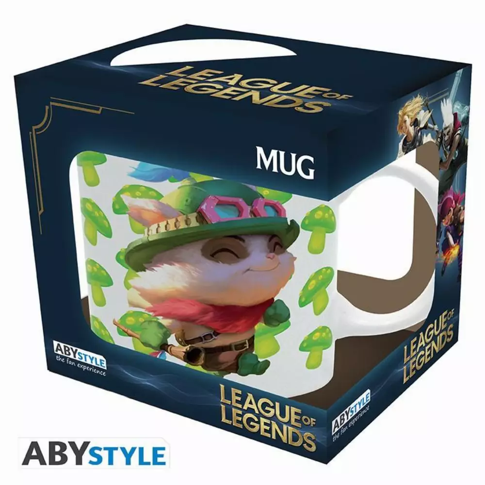 Чаша ABYSTYLE LEAGUE OF LEGENDS Captain Teemo on duty, Бял