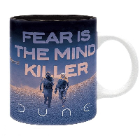Чаша ABYSTYLE DUNE Fear is the mind-killer, Черен/Син