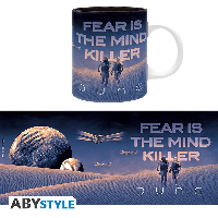 Чаша ABYSTYLE DUNE Fear is the mind-killer, Черен/Син