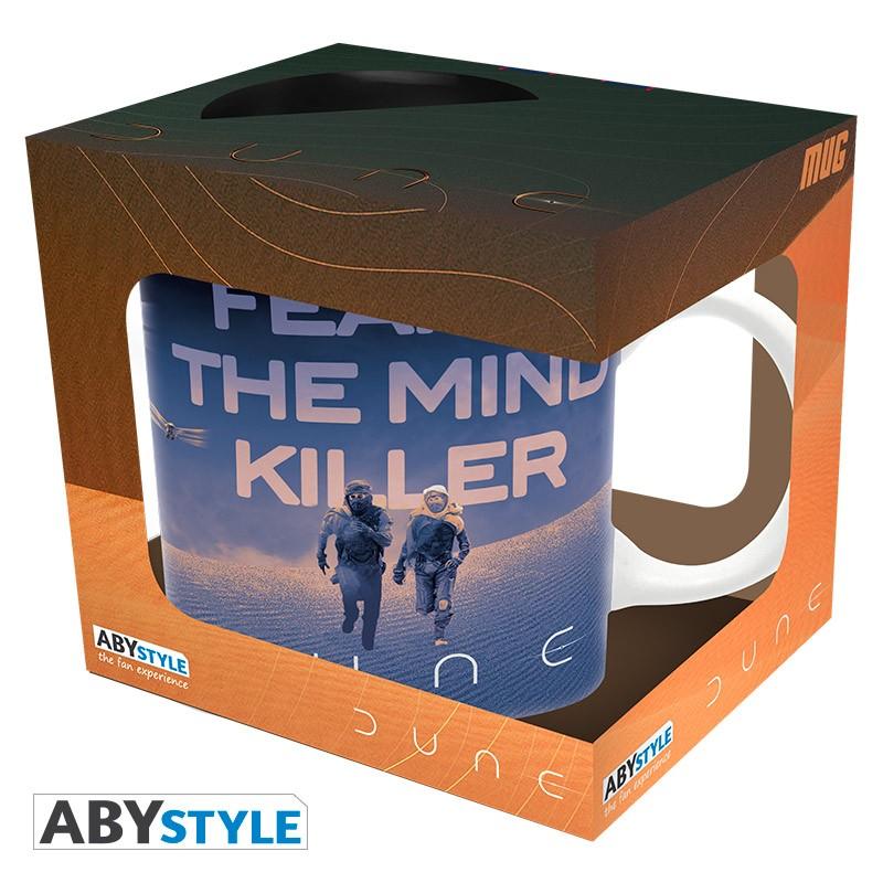 Чаша ABYSTYLE DUNE Fear is the mind-killer, Черен/Син