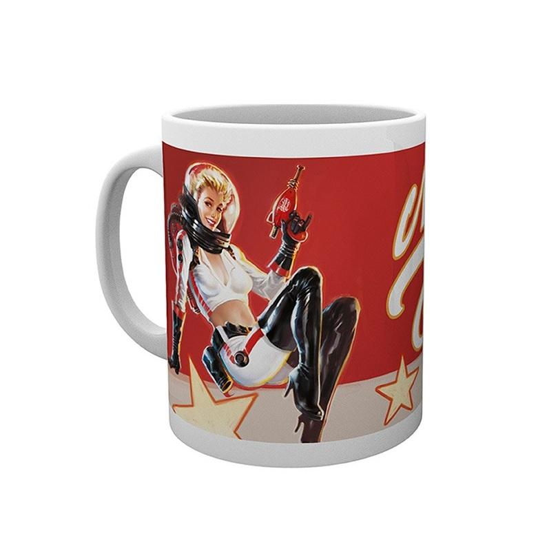 Чаша ABYSTYLE FALLOUT Mug Nuka Cola, Бял