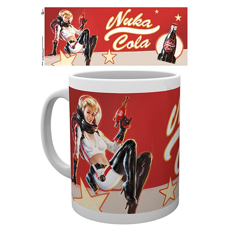 Чаша ABYSTYLE FALLOUT Mug Nuka Cola, Бял