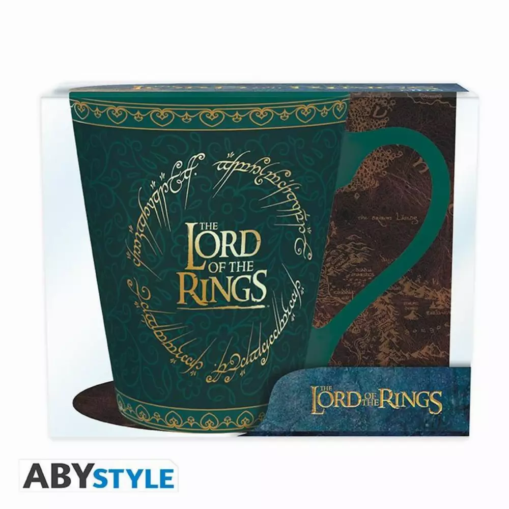 Чаша ABYSTYLE THE LORD OF THE RINGS Elven, За чай, Зелен