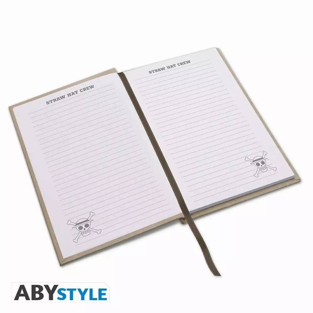 Тефтер ABYSTYLE ONE PIECE Notebook Wanted Luffy, A5, 180 листа