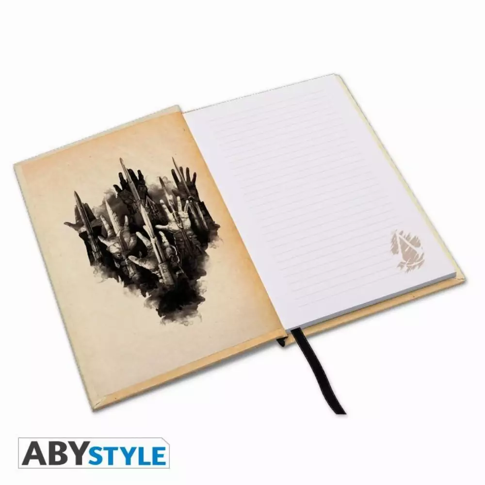 Тефтер ABYSTYLE ASSASSIN'S CREED Crest, A5, 180 листа