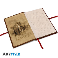 Тефтер ABYSTYLE THE HOBBIT Premium Bilbo Baggins, A5, 180 листа