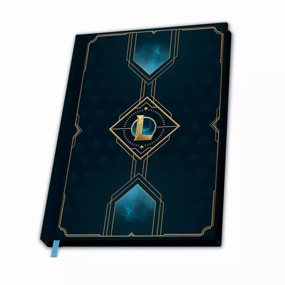 Тефтер ABYSTYLE LEAGUE OF LEGENDS Hextech Logo, A5, 180 листа