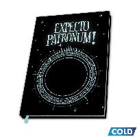 Тефтер ABYSTYLE HARRY POTTER Premium Heat Change Patronus, A5, 180 листа