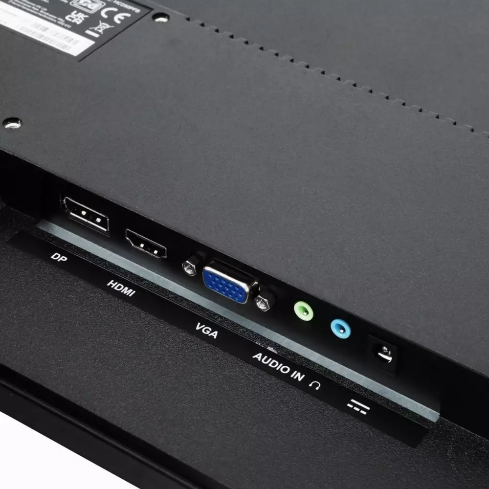 Монитор HANNSPREE HC 251 PFB, Full HD, Wide, 24.5 inch, D-Sub, HDMI, DP, Черен