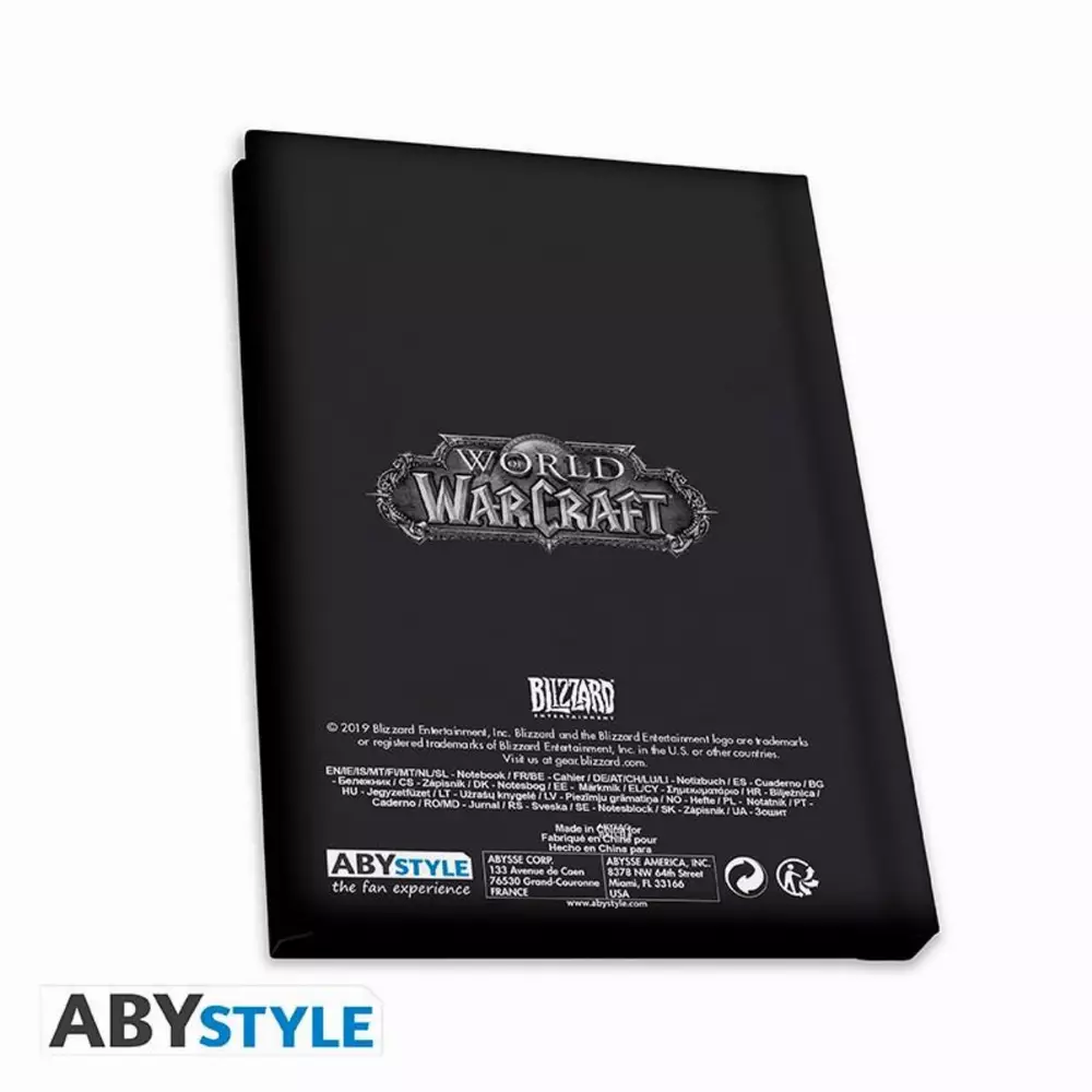 Комплект ABYSTYLE WORLD OF WARCRAFT, XXL чаша, Ключодържател, Джобен тефтер