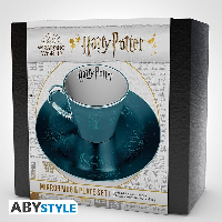 Комплект ABYSTYLE HARRY POTTER Mirror mug & plate set Patronus, Чаша, Подложка