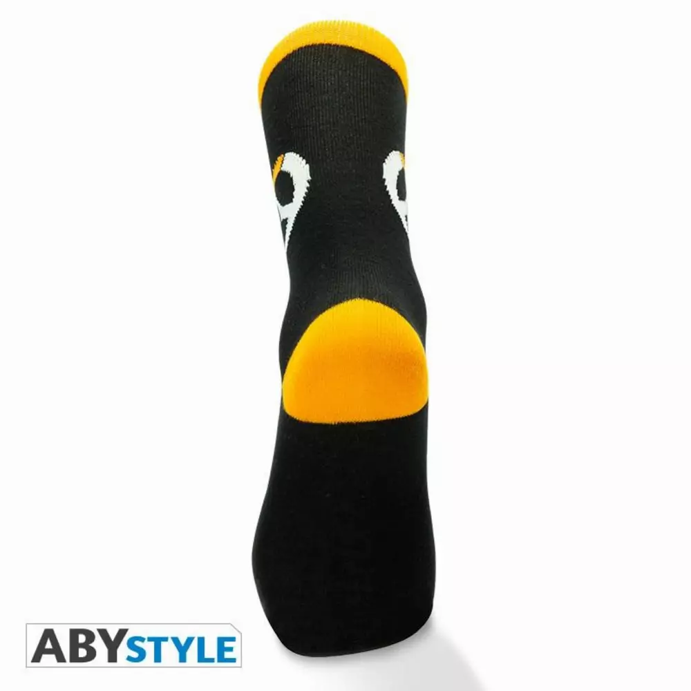 Чорапи ABYSTYLE OVERWATCH Socks Logo, Черен/Оранжев
