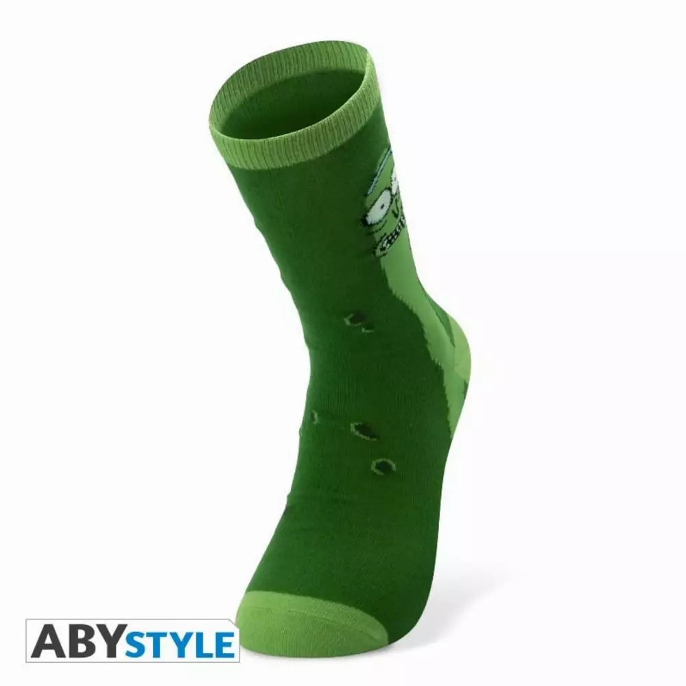 Чорапи ABYSTYLE RICK AND MORTY Pickle Rick, Зелен