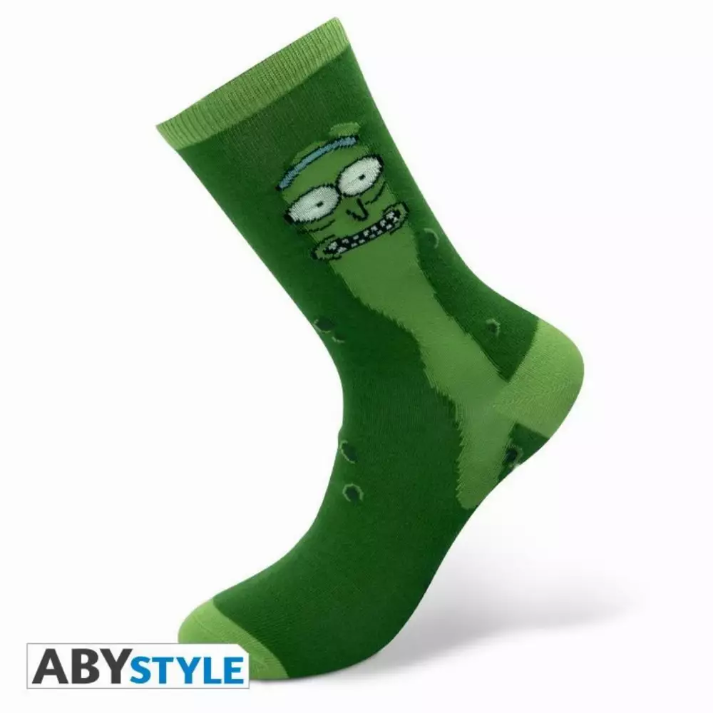 Чорапи ABYSTYLE RICK AND MORTY Pickle Rick, Зелен