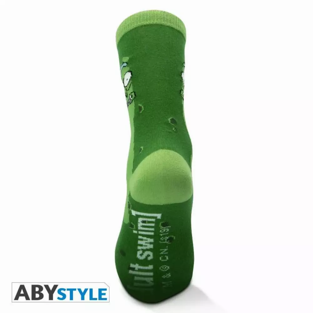 Чорапи ABYSTYLE RICK AND MORTY Pickle Rick, Зелен