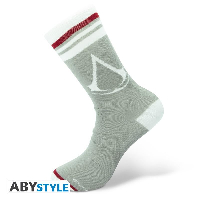 Чорапи ABYSTYLE ASSASSIN'S CREED Crest, Син/Червен/Бял