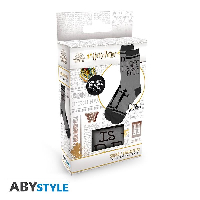 Чорапи ABYSTYLE HARRY POTTER Black & Grey Dobby, Черен/Сив