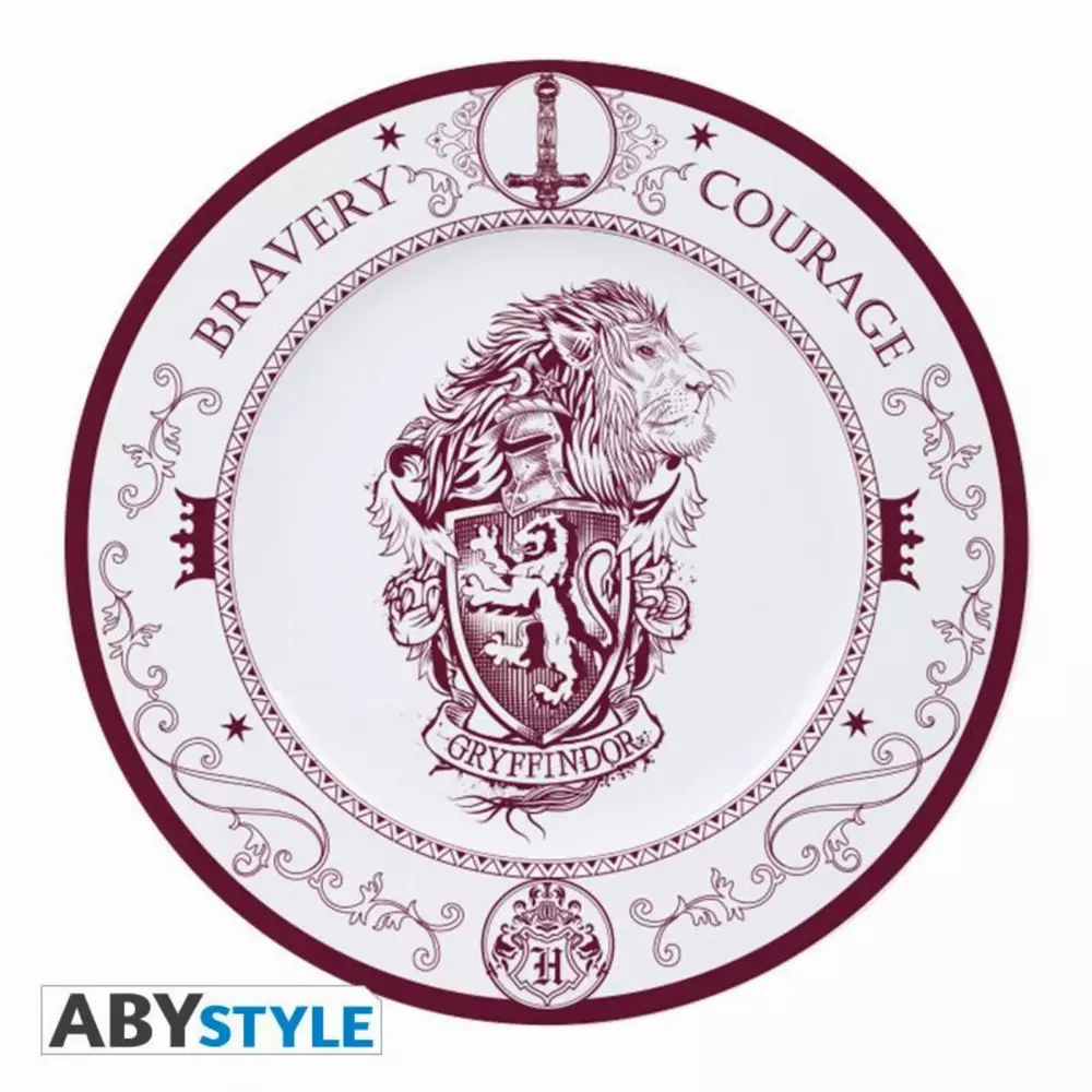 Комплект чинии ABYSTYLE HARRY POTTER PlatesHogwarts Houses, 4 броя