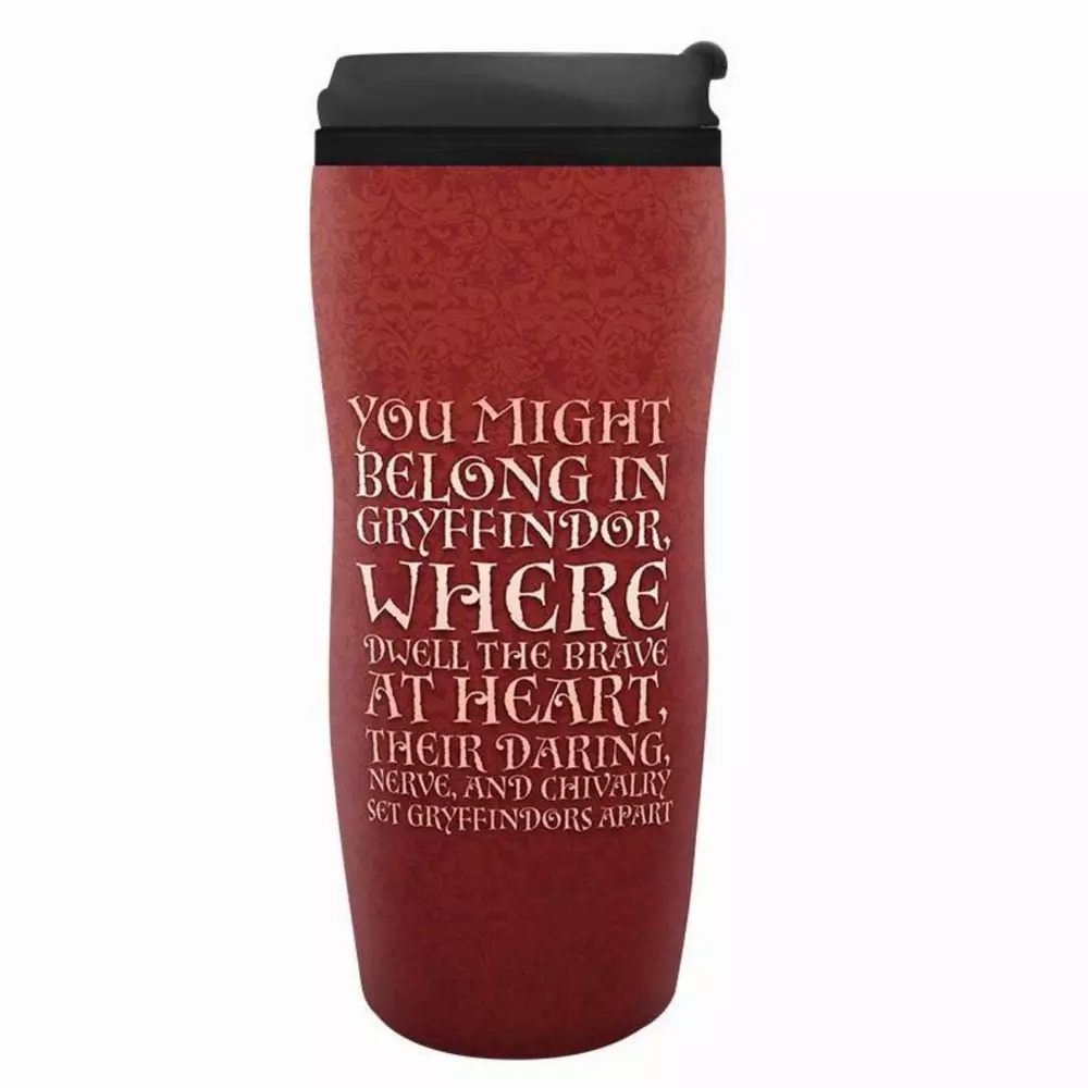 Термо чаша ABYSTYLE HARRY POTTER Travel Mug Gryffindor, Кафяв