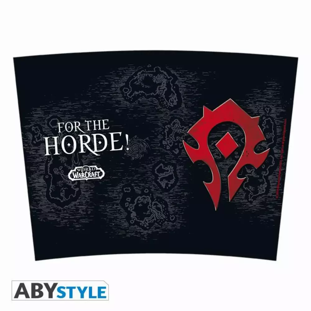 Термо чаша ABYSTYLE WORLD OF WARCRAFT Horde, Черен