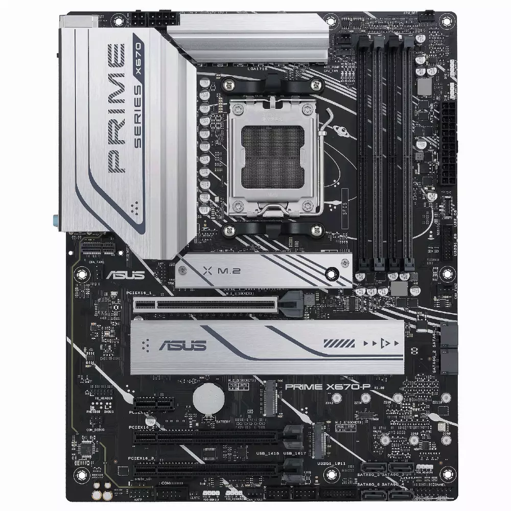 Дънна платка ASUS PRIME X670-P AM5