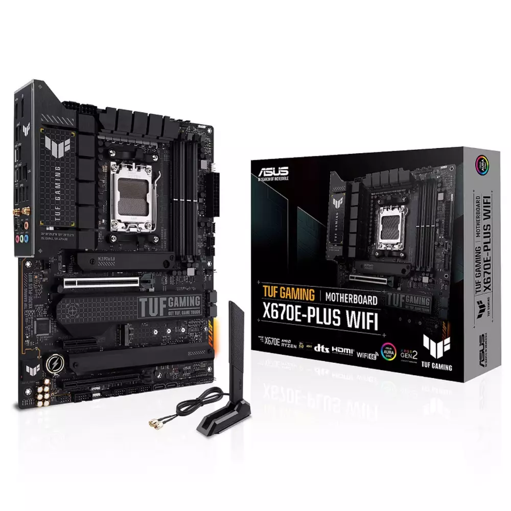 Дънна платка ASUS TUF GAMING X670E-PLUS WiFi AM5