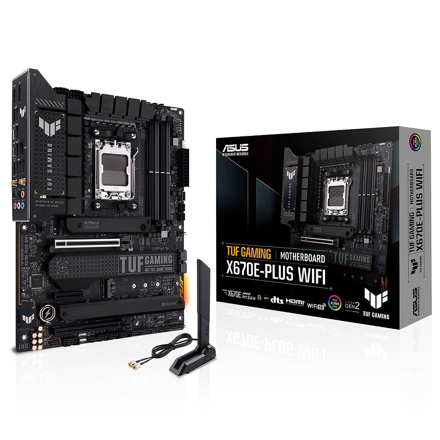 Дънна платка ASUS TUF GAMING X670E-PLUS WiFi AM5